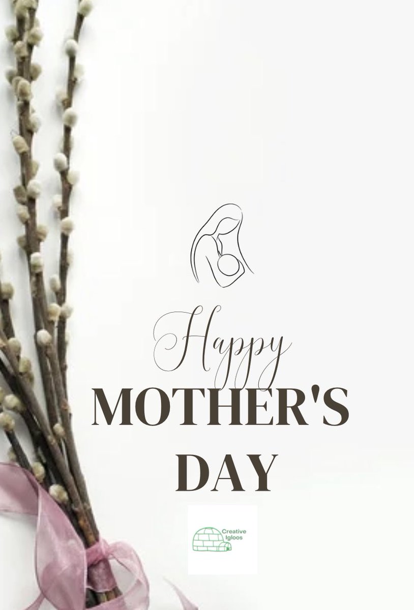 Creative_Igloos's tweet photo. Happy Mother’s day!🤍 https://t.co/a9eBYg1qnG