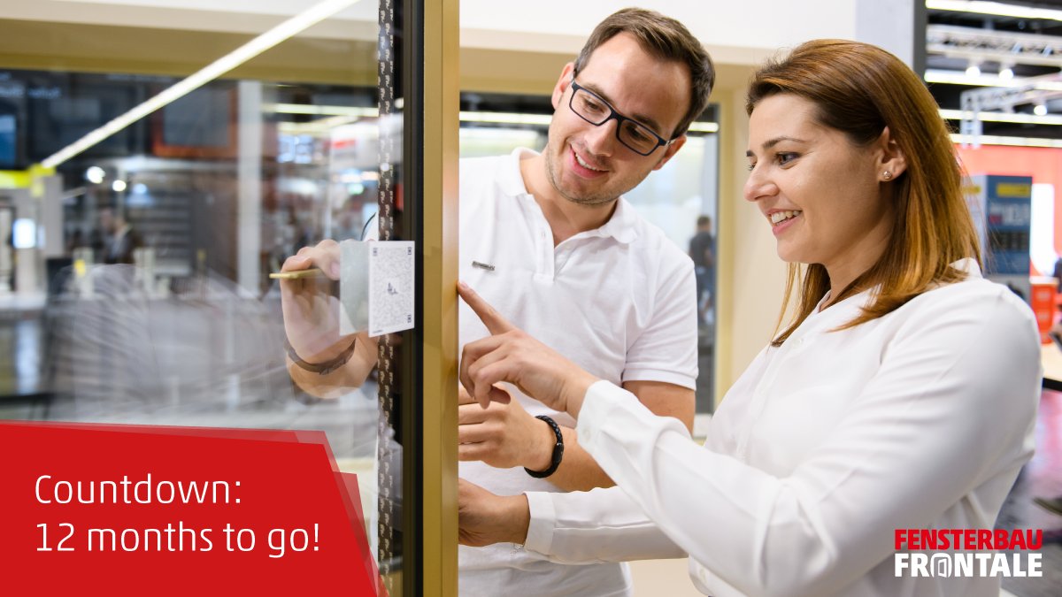 fensterbau's tweet photo. The new countdown is on – In exactly 12 months' time, #fensterbaufrontale 2024 will open its doors:
✅ 19 - 22 March 2024
✅ Nuremberg, Germany
Put the date in your calendar and save it now! Will you be joining us? 🤩
#FFconnected https://t.co/rrKG59wULe