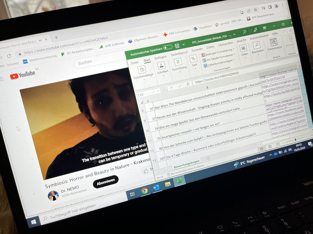 Rewinkels's tweet photo. #Wisskomm Sonntag ☕️📽️! Es ist mir eine Freude in diesem Jahr in der Jury von @fforwardscience dabei zu sein. Schon jetzt begeistert von den Beiträgen. Falls ihr auch schon reinschauen wollt, hier gibt’s alle Einreichungen der aktuellen #FFsci-Runde! 👉 https://t.co/LNkED9LFEO https://t.co/nqc1Ai9haI