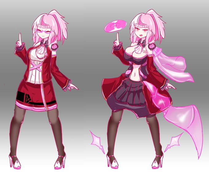 よそのこデザインこねこねラフ
本性が荒っぽい感じの秘書的受付嬢お姉さんアイドル 