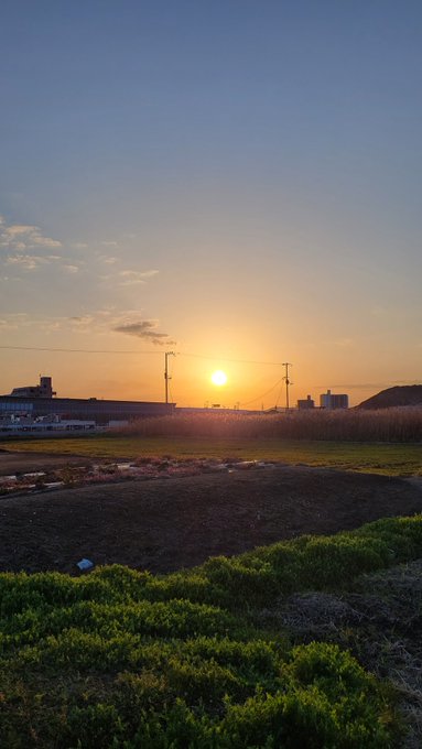 夕日が目に染みる。ハラハラする試合じゃなくわくわくする試合が見たい。バスケ素人BBAは応援するしか道は無い。よろしく頼む