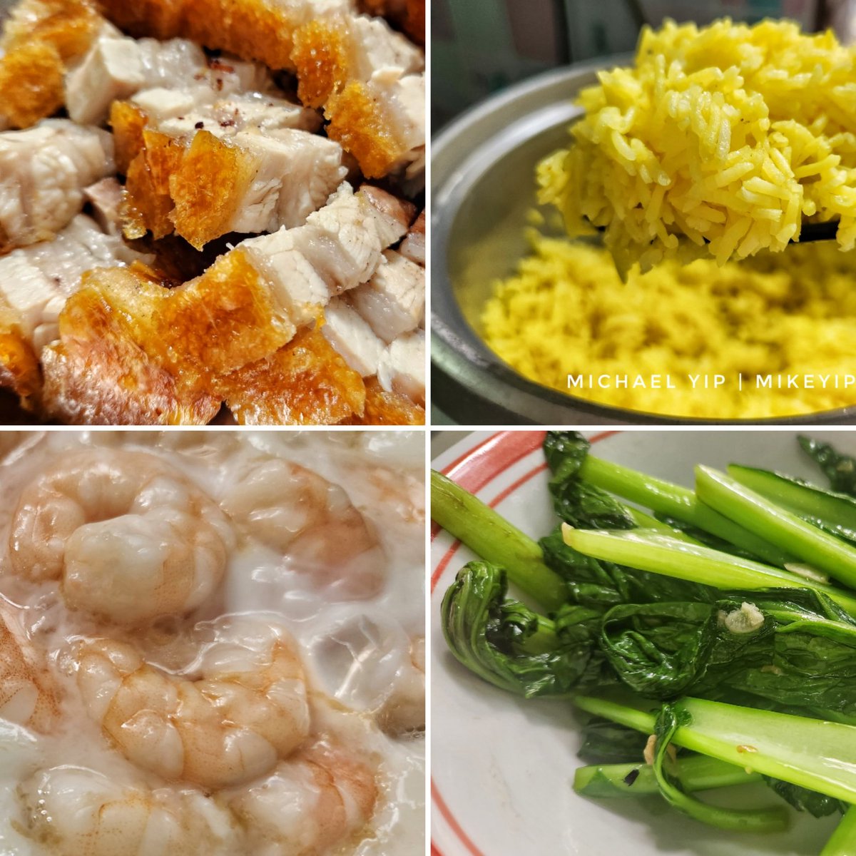 mikeyipdotcom's tweet photo. Simple dinner for 3 - non halal air fried roast meat, drunken prawn, vege and basmathi rice.
#mikeyipcooks #mikeyipkitchen https://t.co/bF5xErp5B3