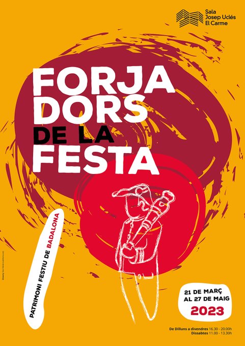 🔥 S'apropa el mes de maig i torna a la <a href="/UclesElCarme/">Sala Uclés El Carme</a> #Badalona la mostra FORJADORS DE LA FESTA per conèixer de prop els rituals al voltant de les <a href="/festesdemaig/">Festes de Maig de Badalona</a> 

🕟 Dl a dv 16.30 a 20 h
🕚 Ds d'11 a 13.30 h

Info ➕visites escolars ➕ activitats 
👉 bit.ly/3Jq8tIB