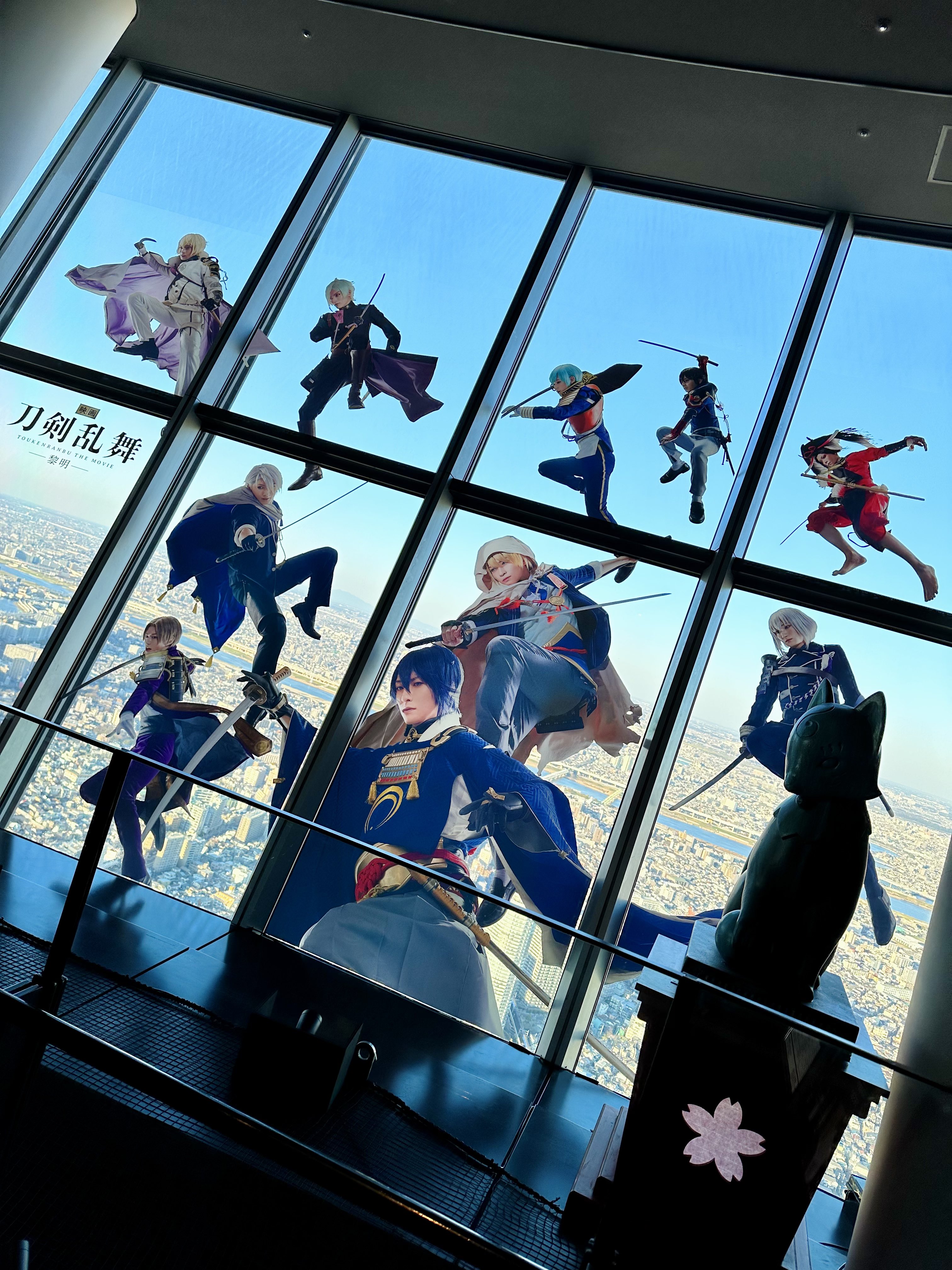 東京スカイツリー(R)と『映画刀剣乱舞-黎明-』のタイアップ