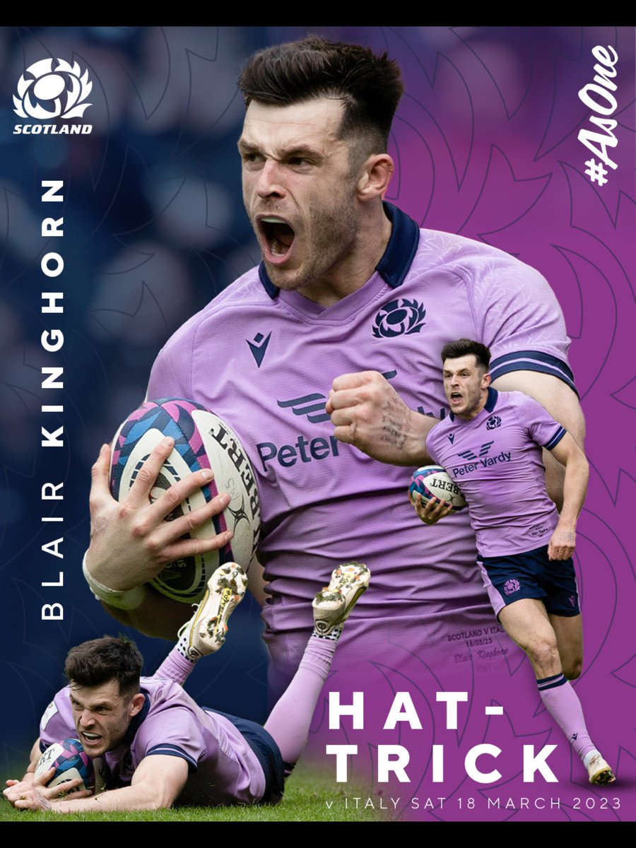 EdAcadSport's tweet photo. Yesterday, former pupil @Blair_Kinghorn scored a hat trick for Scotland. Today, current pupil Ollie Duncan starts for Scotland U18 against Wales.

Well done Blair and good luck Ollie! 🏉🔵⚪️🏴󠁧󠁢󠁳󠁣󠁴󠁿 https://t.co/5prTwrc3tC