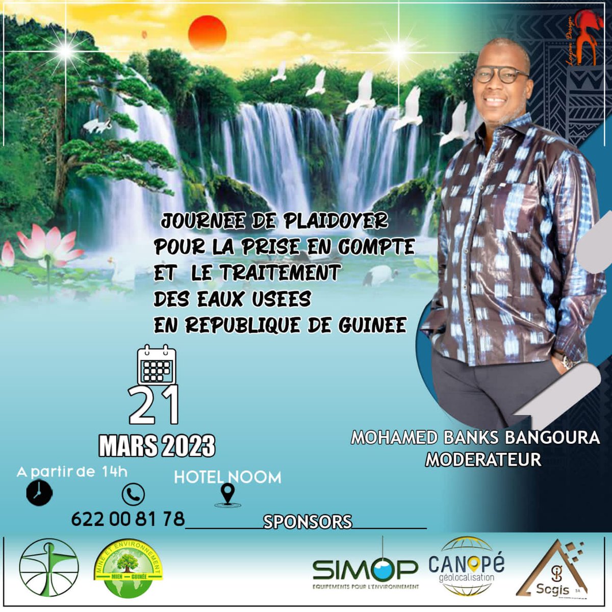 ENDAGuinee's tweet photo. Note moderateur @mohamedbanks88b 
#endaguinee #assiatoudiallo #environment #eauxusees @ONU_fr @nationsuniesguinee https://t.co/Iaynk8e6tx