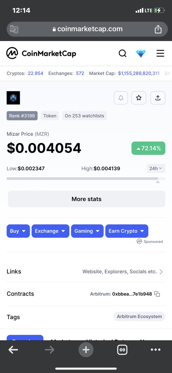 AlperAlp3535's tweet image. #mzr 2x i geçti:) ne güzel buralardan katlıyoruz:) 

#bitcoin #eth #binance