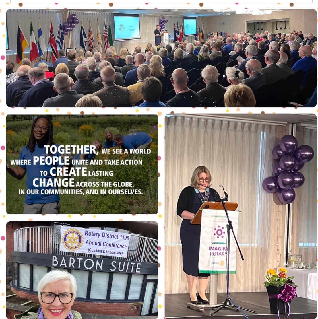 CarnforthRotary's tweet image. A fantastic District 1190 Conference yesterday, all about Youth, what they do and how we can work together. The speakers were excellent, there are many amazing people out there. Many thanks to The Herdy Company Kendal for their donations to the goodie bags.