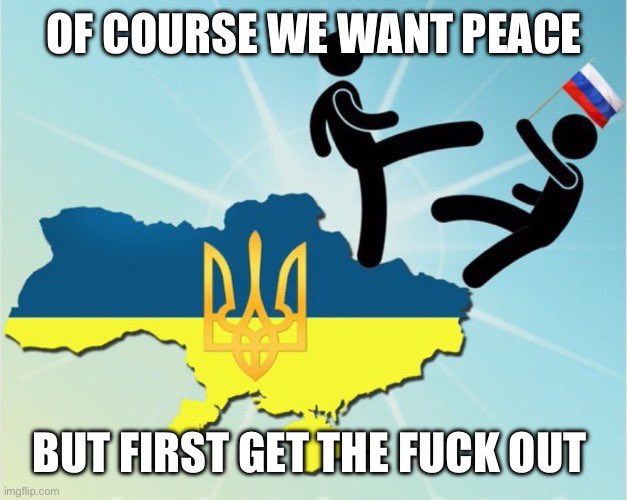 Aleksandr_inv's tweet photo. Peace is very simple in #UkraineRussianWar 
#Russia leave all of #Ukraine #UkraineRussianWar 
#RussiaIsATerroristState https://t.co/tr3MJIgOep