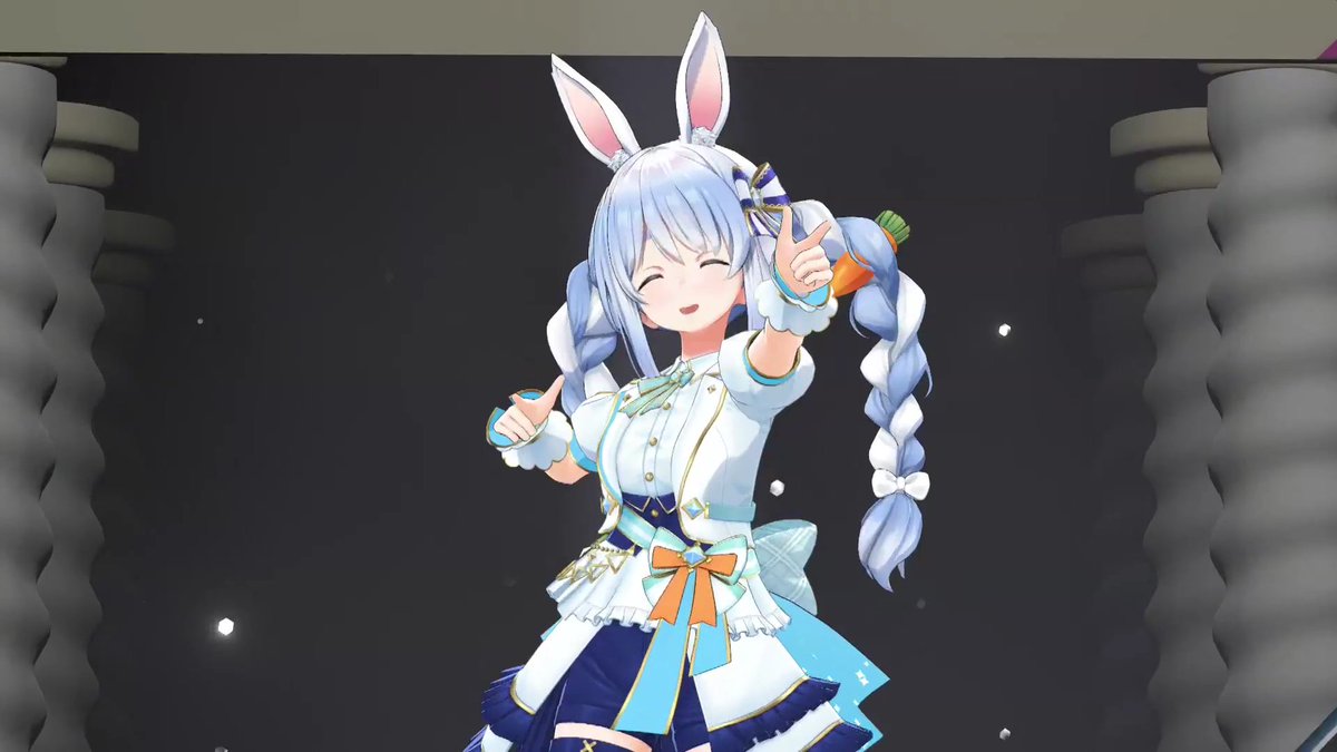 兎田ぺこら 「#ひろがるホロライブDAY2 」|クソリプピッチングマシンのイラスト