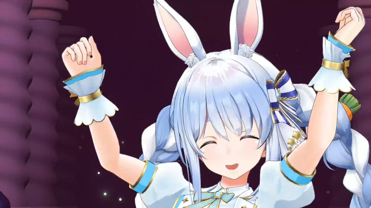 兎田ぺこら 「#ひろがるホロライブDAY2ラララビット!! ぺこちゃんの笑顔可愛えぇぇ 」|けースヶのイラスト
