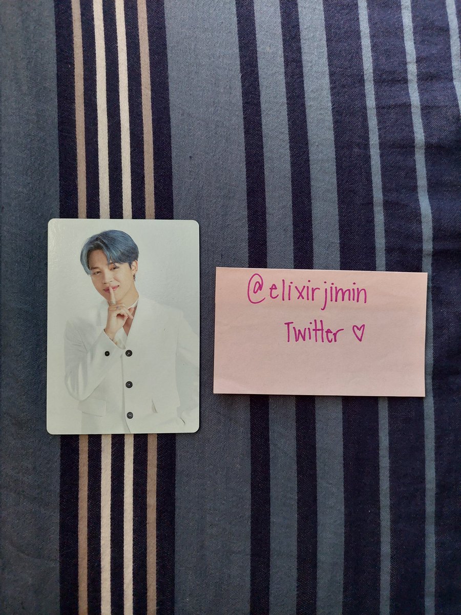 elixirjimin's tweet image. wts lfb ph

✨ BTS Bangbangcon mini pc

➡ Jimin 6/8 - ₱100
➡ Unit 8/8 - ₱100

#elixirjmnonhands
🏷 bbc