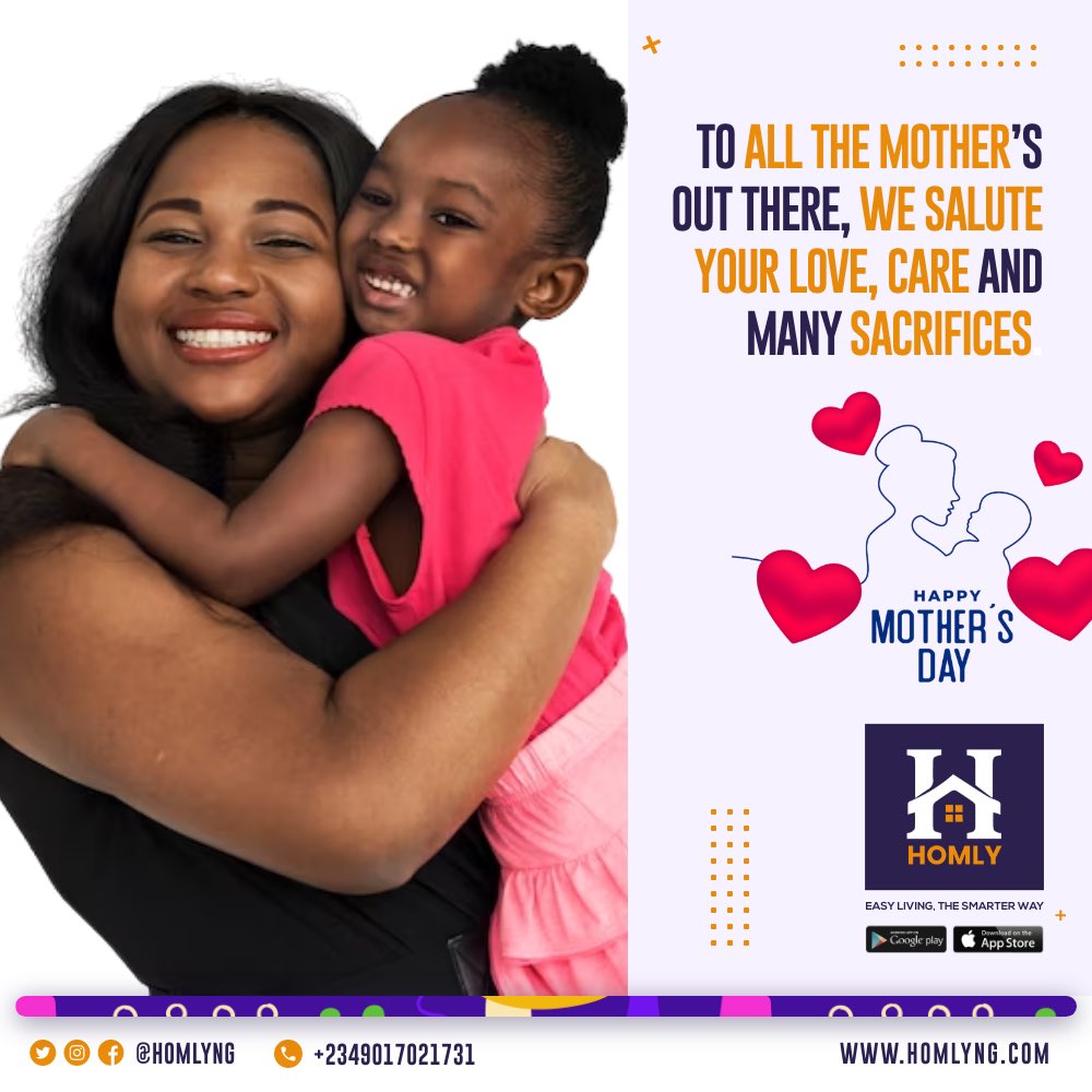 homlyng's tweet photo. The hardest job in the world is the best job in the world. Thank you, Mom.

With all that's going on this week, don't forget the most important ladies in your life.

Homly is wishing all the Mums out there a Very Happy Mother's Day. 🤱🏼🏡

#mothersday #homly https://t.co/af2fOGgaXP