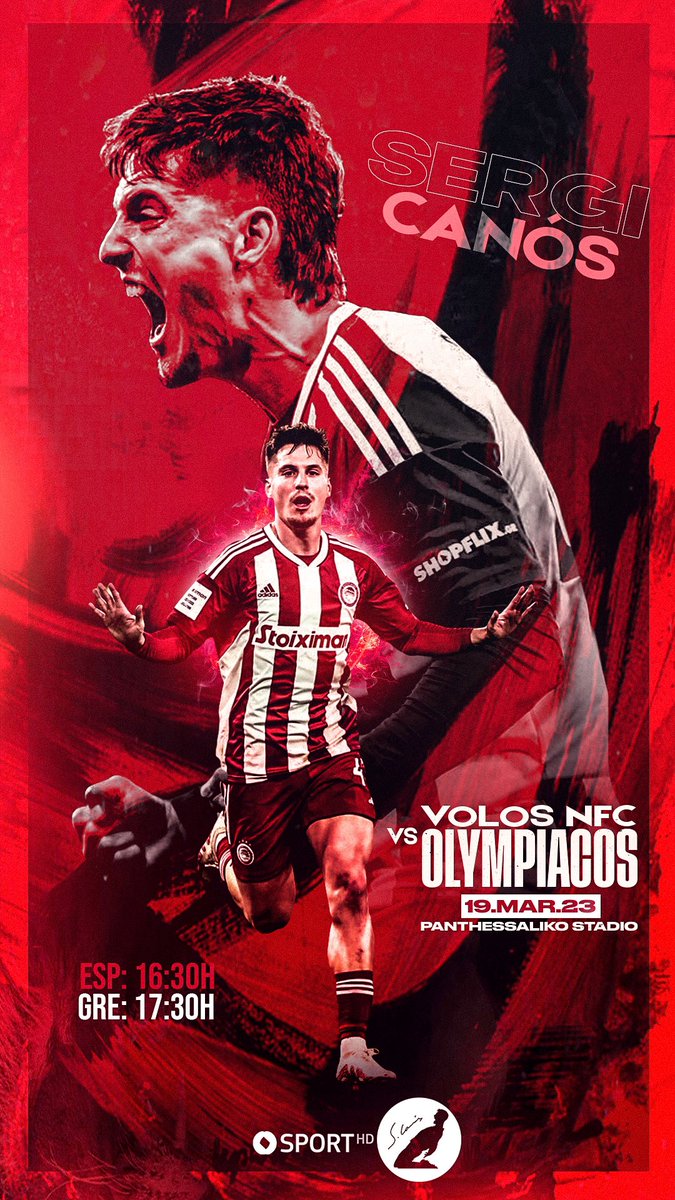 sergicanos's tweet photo. 🔴 MATCHDAY 🔴

It's playoffs time. Vamos @olympiacosfc!! https://t.co/tG2PcvjpFZ