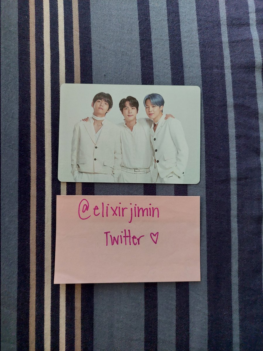 elixirjimin's tweet image. wts lfb ph

✨ BTS Bangbangcon mini pc

➡ Jimin 6/8 - ₱100
➡ Unit 8/8 - ₱100

#elixirjmnonhands
🏷 bbc