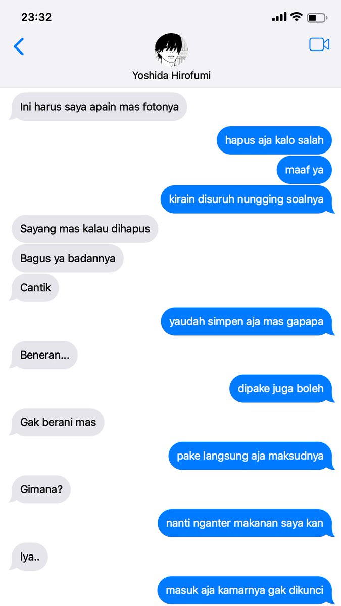 myeowwy's tweet photo. #yoshiden 🔞 kalau ketemu abang kurir makanan di jam jam denji rawan birahi.
tw // nsfw pict , nsfw

(tolong anggep aja itu aplikasi order makanan online 😔) https://t.co/Jf3bMAmkJi