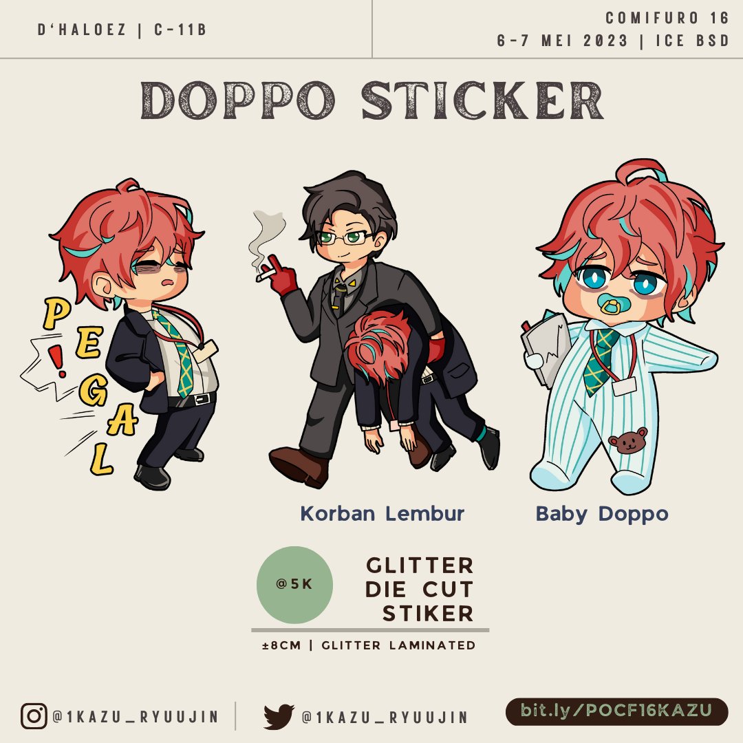 1Kazu_Ryuujin's tweet photo. PO #Comifuro16 Batch 3 OPEN!!
RT Very Appreciated~~

PO until 31 Maret 2023

https://t.co/WkI2ZxClVN

#cf16 #comifuro #comifurocatalogue #katalogcf https://t.co/nbdkF9tckD