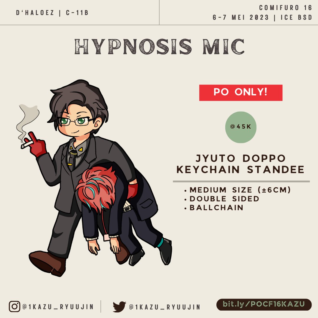 1Kazu_Ryuujin's tweet photo. PO #Comifuro16 Batch 3 OPEN!!
RT Very Appreciated~~

PO until 31 Maret 2023

https://t.co/WkI2ZxClVN

#cf16 #comifuro #comifurocatalogue #katalogcf https://t.co/nbdkF9tckD