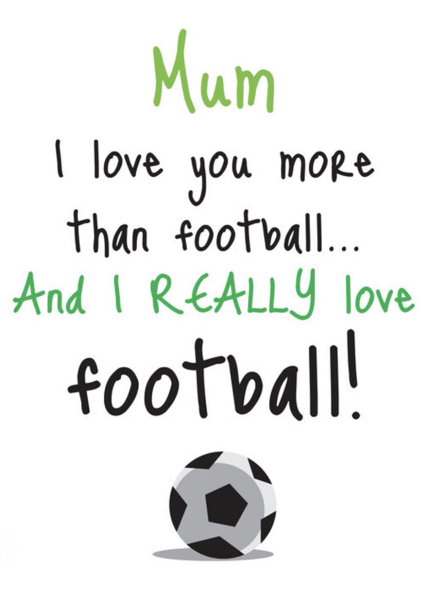 Happy Mother’s Day to all our lovely mums, nans/ grandmas. We hope you have the best day watching football ⚽️♥️🌷