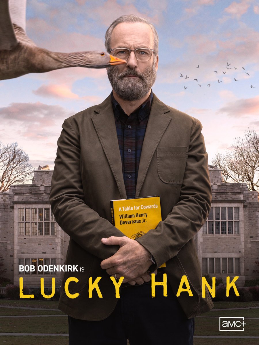 The dramedy series LUCKY HANK starring Bob Odenkirk premieres today on AMC. Trailer, featurettes, images and poster here:

entertainment-factor.blogspot.com/2023/03/lucky-…

 #tvseries #television #tvshows #series #luckyhank #bobodenkirk #mireilleenos #amc #oliviascottwelch #diedrichbader #saraamini