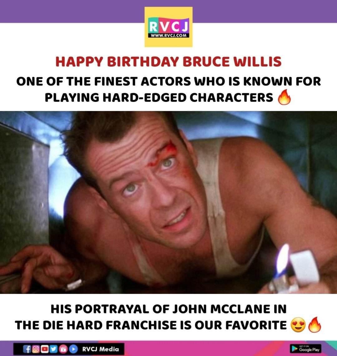 Happy Birthday Bruce Willis!    