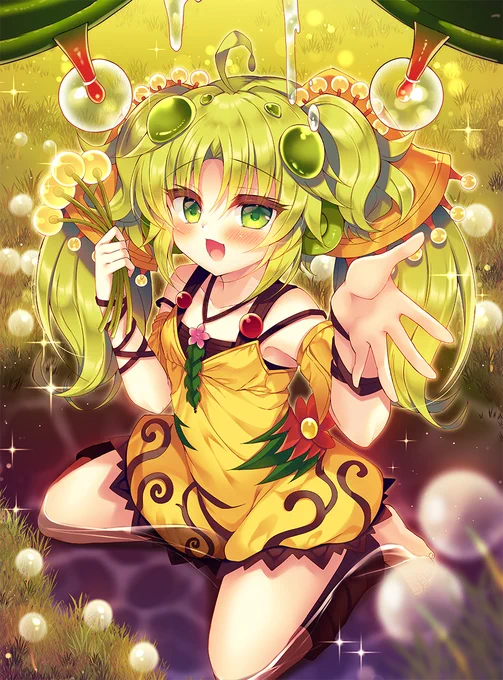 コミ1で蟲惑魔スリーブを出します!お届けは先になりますが通販も開始しました!よければ決闘のお供に蟲惑魔ちゃん連れていってください併せて、冬コミで出したプレイマットも受注生産させていただきますのでよろしくお願いします【※プレマのみ4月1日まで】通販 