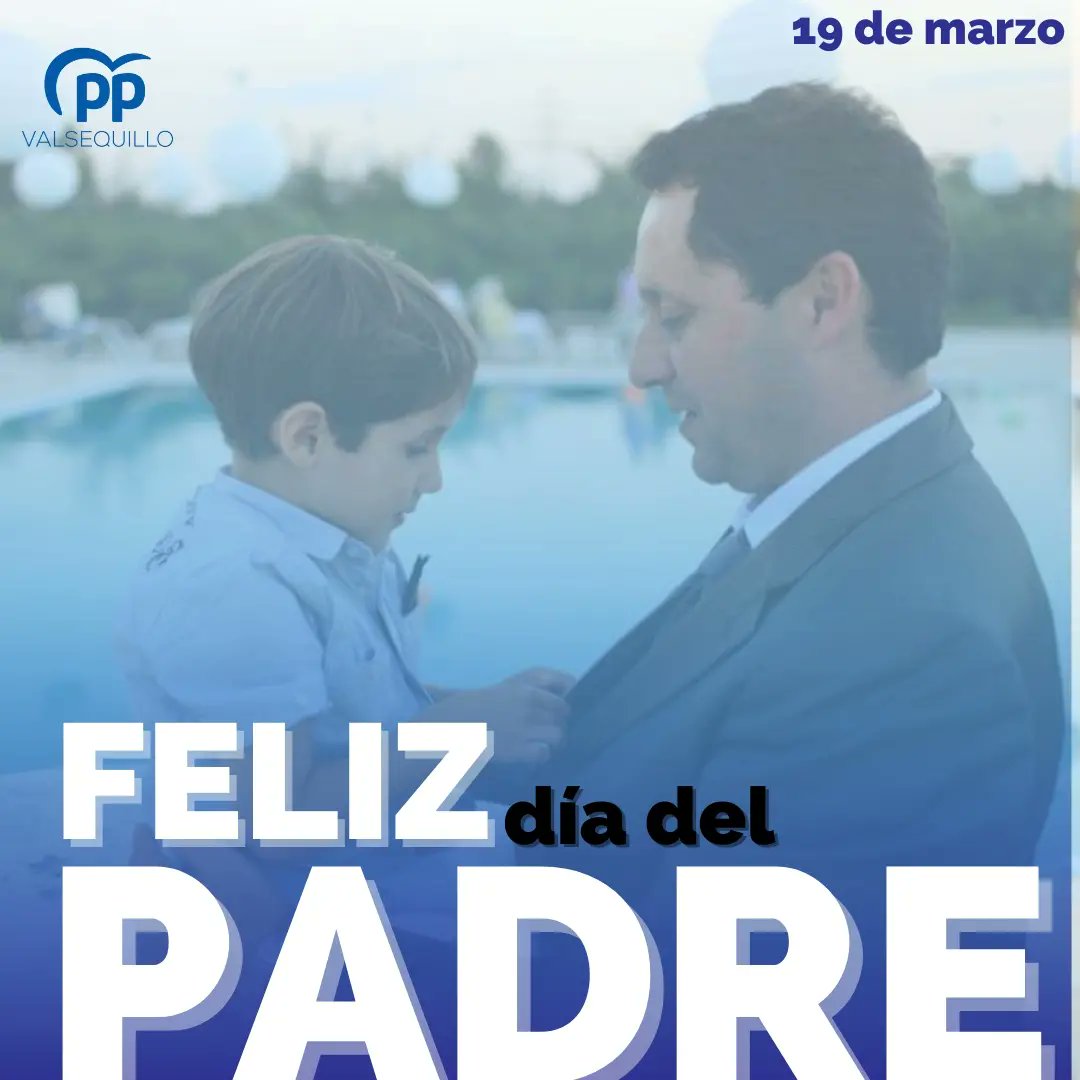 pp_valsequillo's tweet photo. Desde el Partido Popular de Valsequillo de Gran Canaria les deseamos un feliz día del padre ✨ https://t.co/ib7fePIB3n
