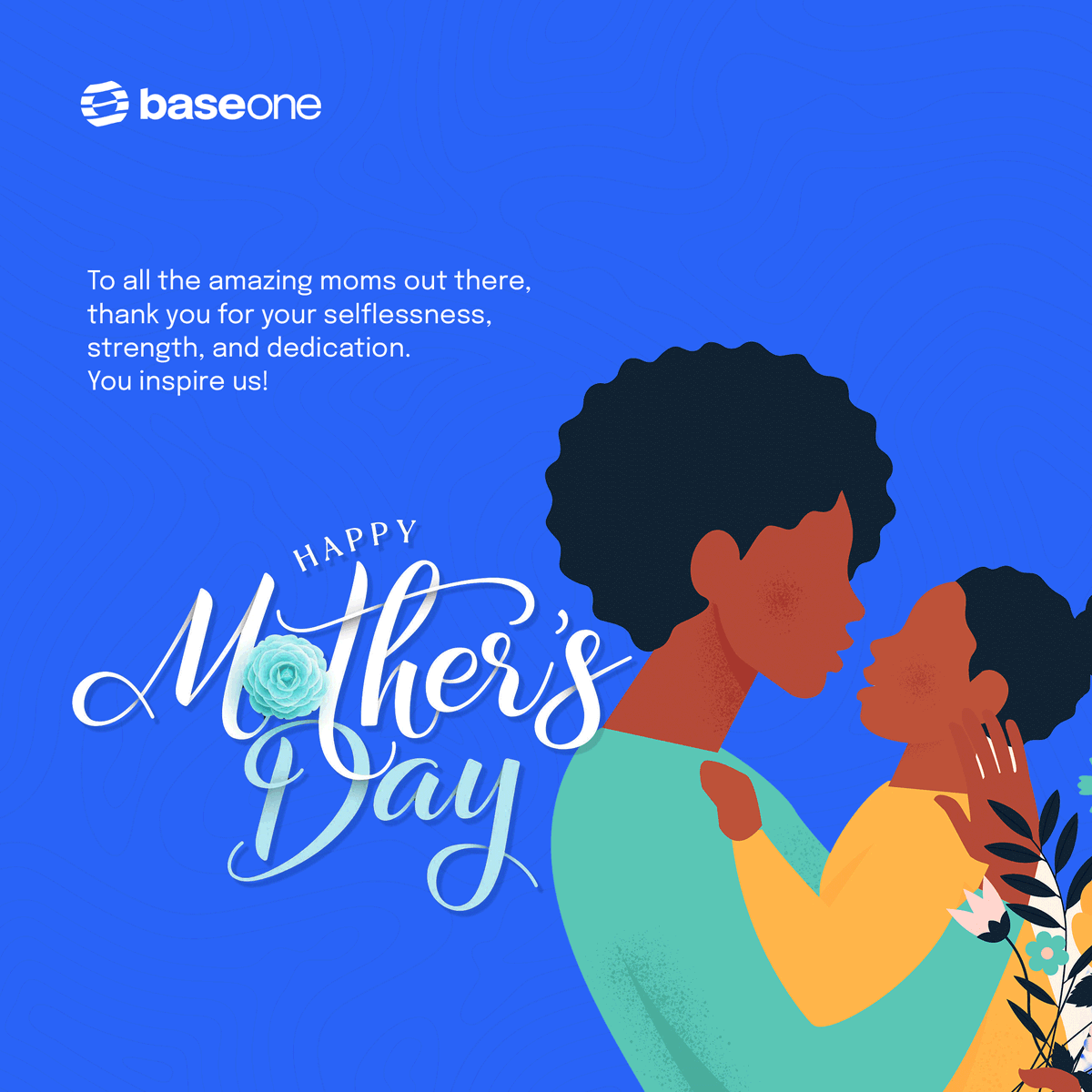 BaseOneofficial's tweet photo. To all moms, thank you for your love, hard work, and dedication towards building a better future. 

Happy Mother's Day!

#baseone #mothersday #happymothersday https://t.co/s2OfjMlN1T
