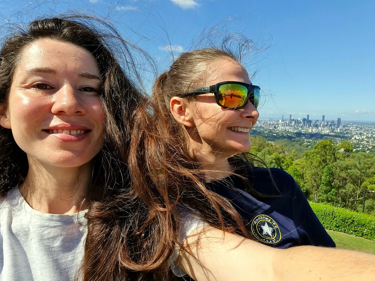 Squinting, sweaty, high up and happy.

#Brisbane