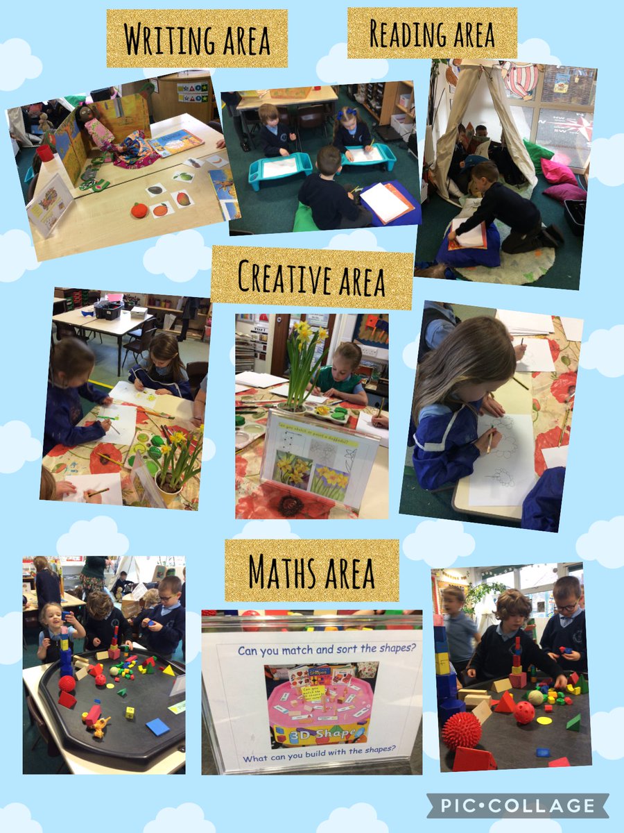 StBernadettesrc's tweet photo. Just a few of Year 1’s continuous provision activities this half term!
#learningthroughplay #enhancingthecurriculum https://t.co/o82uQDMvc6