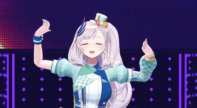 IM CRYING IM CRYING IM SO PROUD SHES OWNING THE STAGE SHES SO BEAUTIFUL I CANT REINE FFS AIPEHFDVOAIDVIAU PLEASE AAAAAAAAA #ひろがるホロライブ #ひろがるホロライブDAY2 