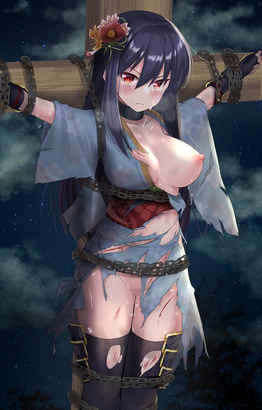 磔の刑(過去のご依頼絵) 