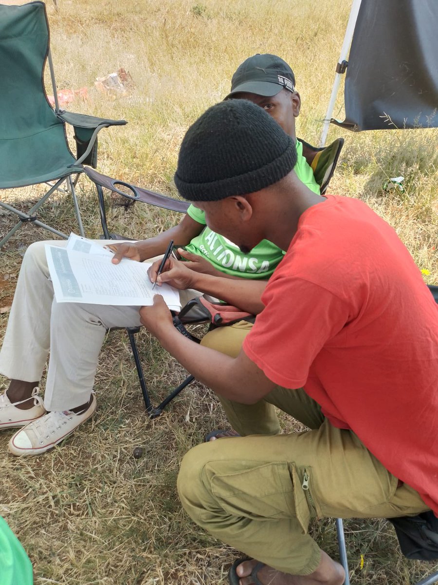 Sekhukhune Makhuduthamaga membership recruitment drive. The ground is fertile and ready for a credible alternative to take over come 2024. We are <a href="/Action4SA/">ActionSA</a> and we will fix South Africa 💚🇿🇦✊🏽

You can’t stop the green machine 💚🤍
<a href="/sello_lediga/">Sello Lediga</a> <a href="/VictorMothemela/">Victor Mothemela</a> <a href="/KobeMalebo/">Malebo Kobe, MP</a>