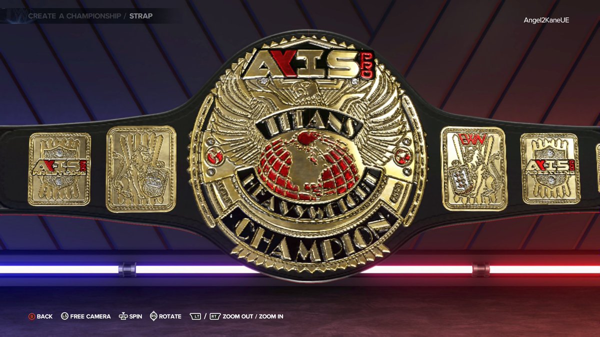 New Champion.
New Championship Gold!
BOW DOWN TO THE COMMANDER IN CHIEF!
THE TITANS HEAVYWEIGHT CHAMPION!
Angel Harris, Sr.

(New Belt Created by CatchoMania, Edited by APH)

<a href="/LGFederation/">Lionheart Global Federation</a>  @EWTV2K
