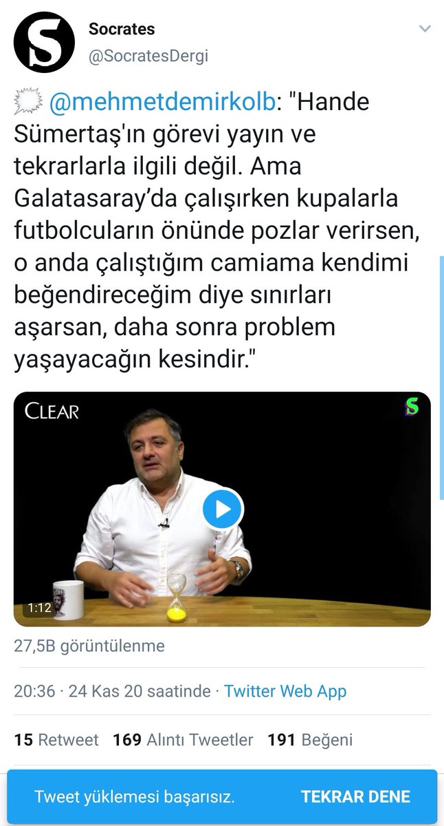 Mehmet demirkol’dan herhangi bir açıklama duyan var mı ? Mhk başkanı lale orta’nın görevi medyaya görüntü servis etmek midir ?

Bein sport çalışanı hande sümertaş’ı linç ettirmişti ama mhk başkanı lale orta için tek kelime etmiyor. <a href="/mehmetdemirkolb/">mehmet demirkol</a>