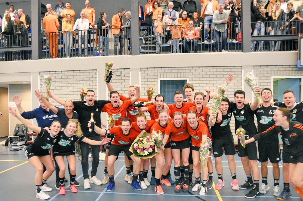 Afgelopen jaren met dit mooie team toegewerkt naar dit hoogtepunt, promotie naar de Hoofdklasse!