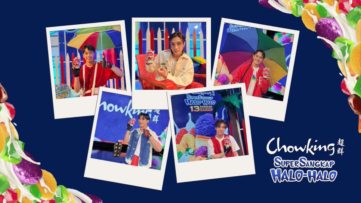 chowking_ph's tweet photo. Ang init, diba? 🥵 #13SangkapSarapSummer na talaga! This is your sign para mag-chill with Chowking SuperSangkap Halo-Halo tulad ng @bgyo_ph! 🎉 

PS. Potential desktop wallpaper below 👇🏻 Like, retweet at i-share sa fellow ACEs to spread the good vibes 🥰 https://t.co/CpWjftKO0a