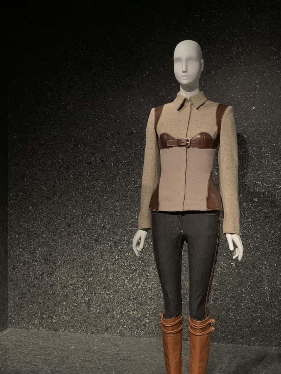RachelGoffPhD's tweet photo. In my non-work time, I’m a bit into fashion. Loved the Alexander McQueen exhibit at NGV. Goosebumps. https://t.co/vOdEnAwO8j