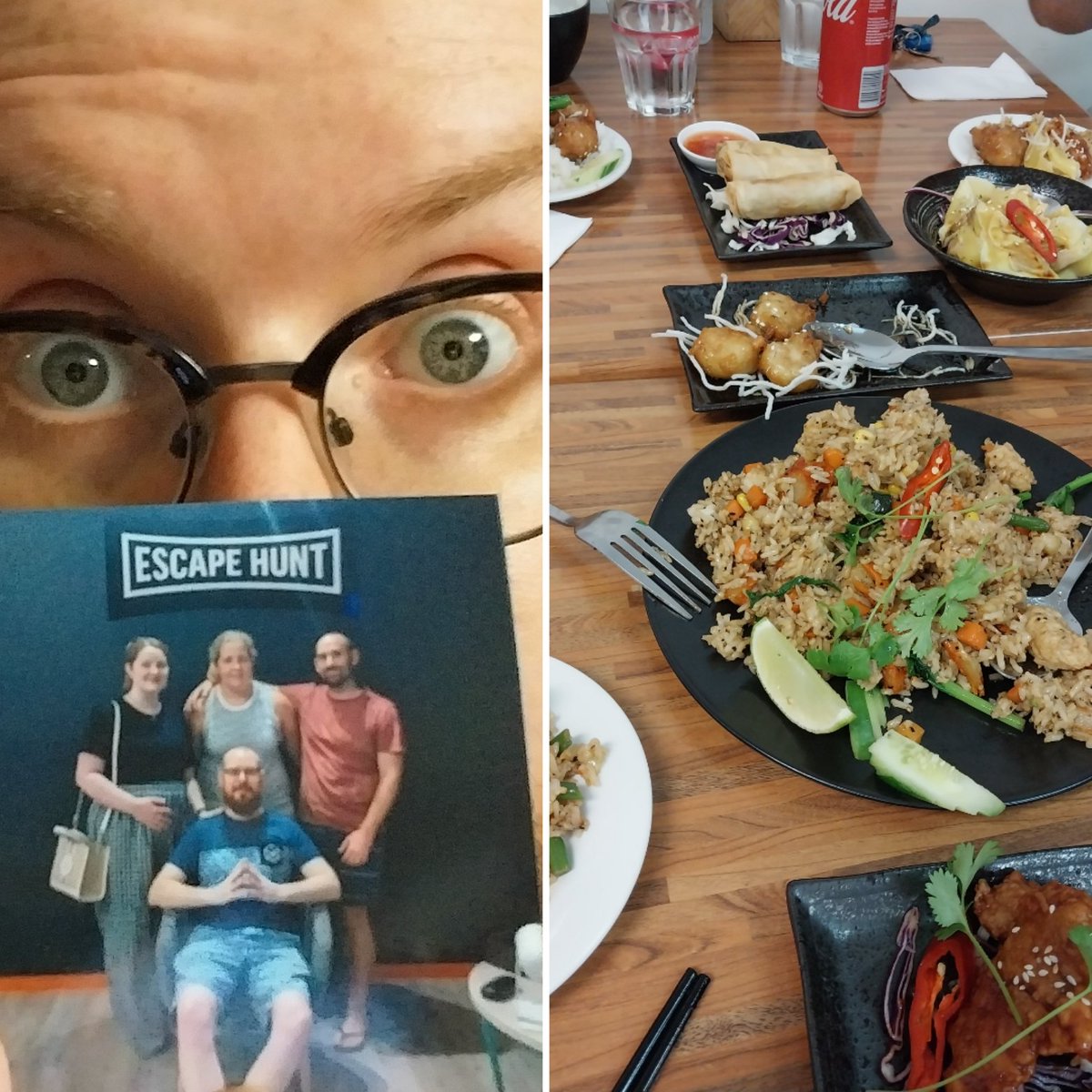 Capped off the birthday with a successful solve of the 'Murder in the Cellar' Escape room at #EscapeHunt and a plant-based banquet at our favourite tea house in Southport. Another great year, bring on the next.