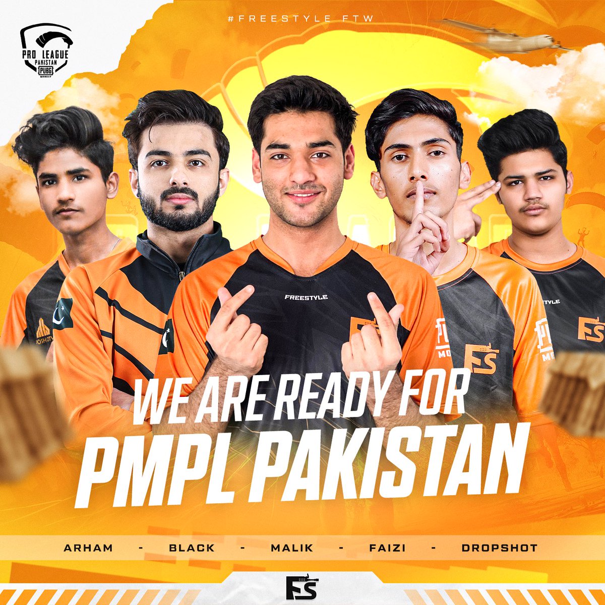 FreeStyleEspor2's tweet photo. We are ready for PMPL Pakistan.
.
#pmplpakistan #pubgmobile #freestylepubg https://t.co/VFN9zbAzIp