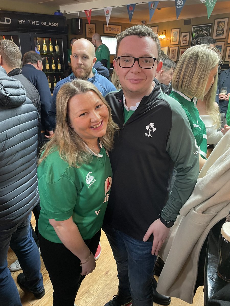 Some St Patrick’s Day / Weekend 😃🇮🇪🏉🏆🍻thankfully we didn’t jinx anything in our early celebrations in @boarsheaddublin with the 6nations cup @A_L_A_N_A_H #GuinnessSixNations #COYBIG #GrandSlam