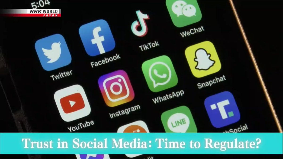 NW #GlobalAgenda [03-18-2023 / Trust In Social Media: Time to Regulate?] (Replay)
@NHKWORLD_News #OMIph #OMIphofficial