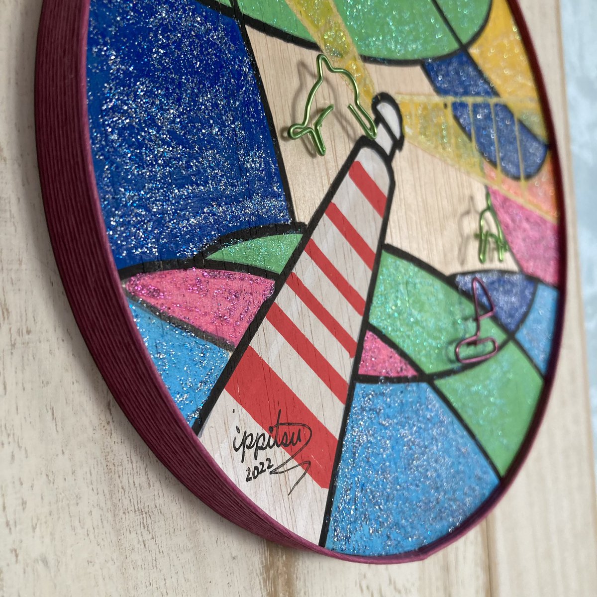 pclipy88's tweet photo. Dolphins &amp; Lighthouse
#handmade #wireart #paperclips #doodle
#dolphin #Lighthouse #yacht #art #interiordecor #craft https://t.co/FpruGg7OGQ