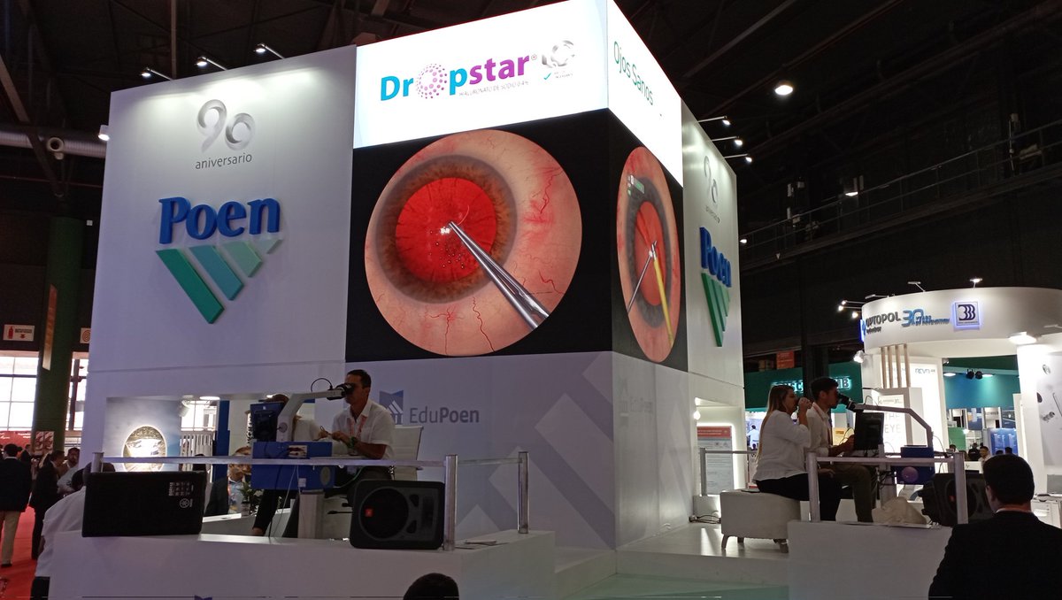 Poen_Arg's tweet photo. 3er día en el Congreso Panamericano de Oftalmología.

Acercate a nuestro stand.

#SomosPoen #MasBienestar #poen90años https://t.co/jmTZKWJ5bE