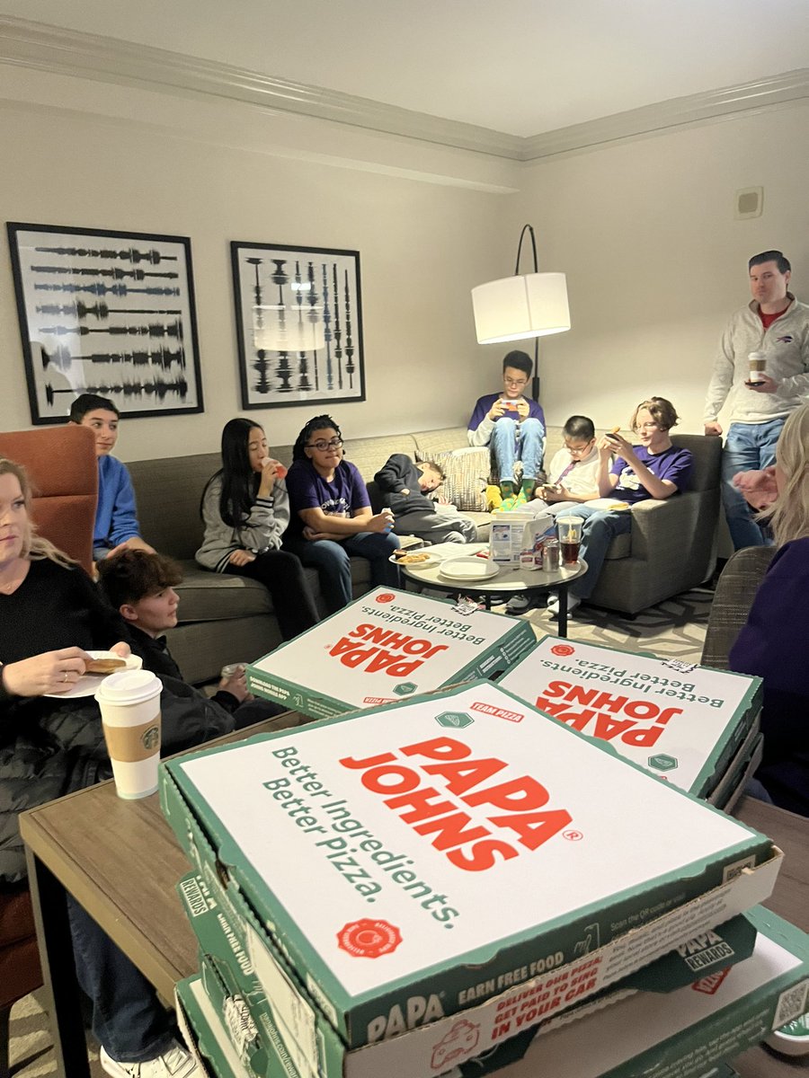 Celebrating two quick recall wins with pizza!