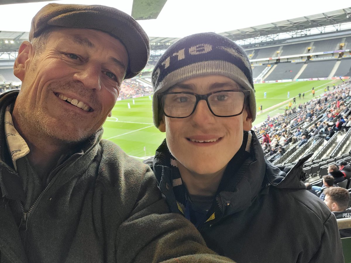 Love the accessibility for disabled people at <a href="/MKDonsFC/">Milton Keynes Dons</a>   Biggest fan was so excited by your win against Cambridge. Looking forward to another win next weekend. #football #Disability #winners #mkdons