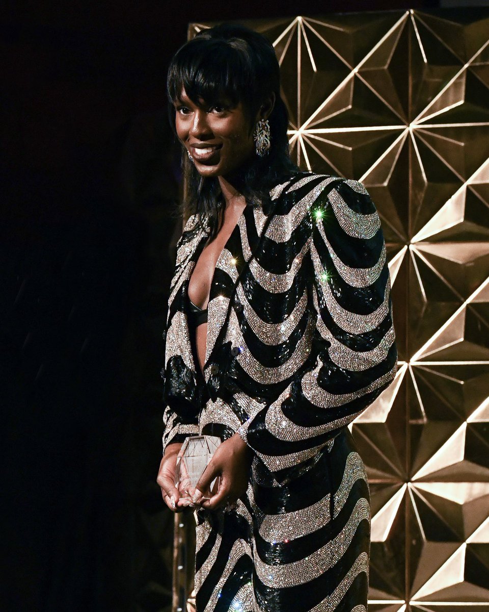 Gucci was presented the inaugural GEM Award for High Jewelry Excellence by  Jodie Turner-Smith at the 21st annual GEM Awards on March 17 in New York  City. #GucciHighJewelry #GemAwards