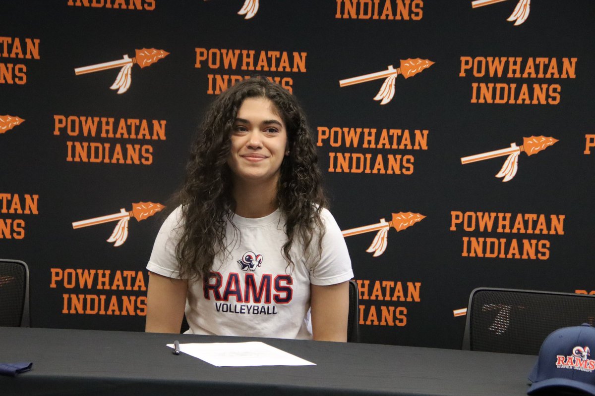 powhatanhsath's tweet photo. CONGRATS to Chesed Russell on her signing day!!! Best of luck as you continue your academic and athletic career at Bluefield University!! @ChesedVB13 https://t.co/Bng47J0O5Z