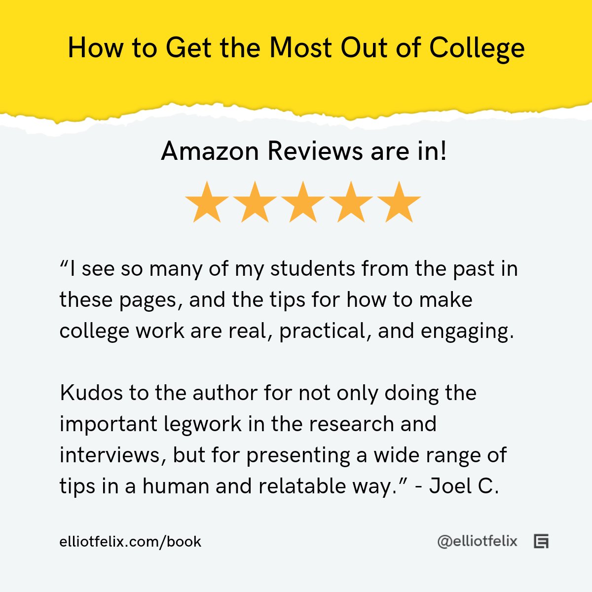 Louis Sullivan said 'Form follows function' and my goal for @Mostcollege was to distill hundreds of studies on #studentsuccess and my own experience with a 100+ colleges into short, practical tips. It's so great to hear from readers that it worked! #mostcollege #collegetips