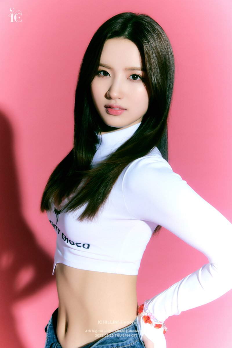 ICHILLIN'(아이칠린)
4th Digital Single [Challenger] 🚨

✨ Concept Photo B #JIYOON ✨
⏰ 2023.03.23. 6PM (KST) RELEASE

#ICHILLIN #아이칠린
#JIYOON #지윤
#CHALLENGER
#ALARM ⏰